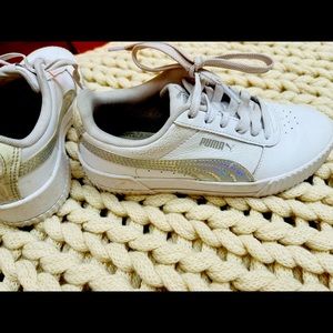 Only used once, Puma girl shoes